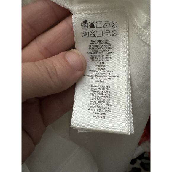 Michael Kors White Studded Pockets Sleeveless Blouse Small - Picture 3 of 4